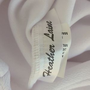 White light pants made in Jamaica